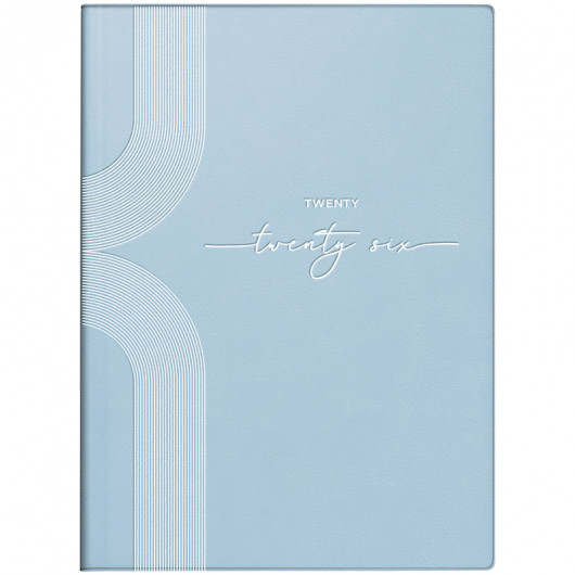 Щоденник 2026 Стандарт Torino Trend, блакитний Brunnen - фото 1