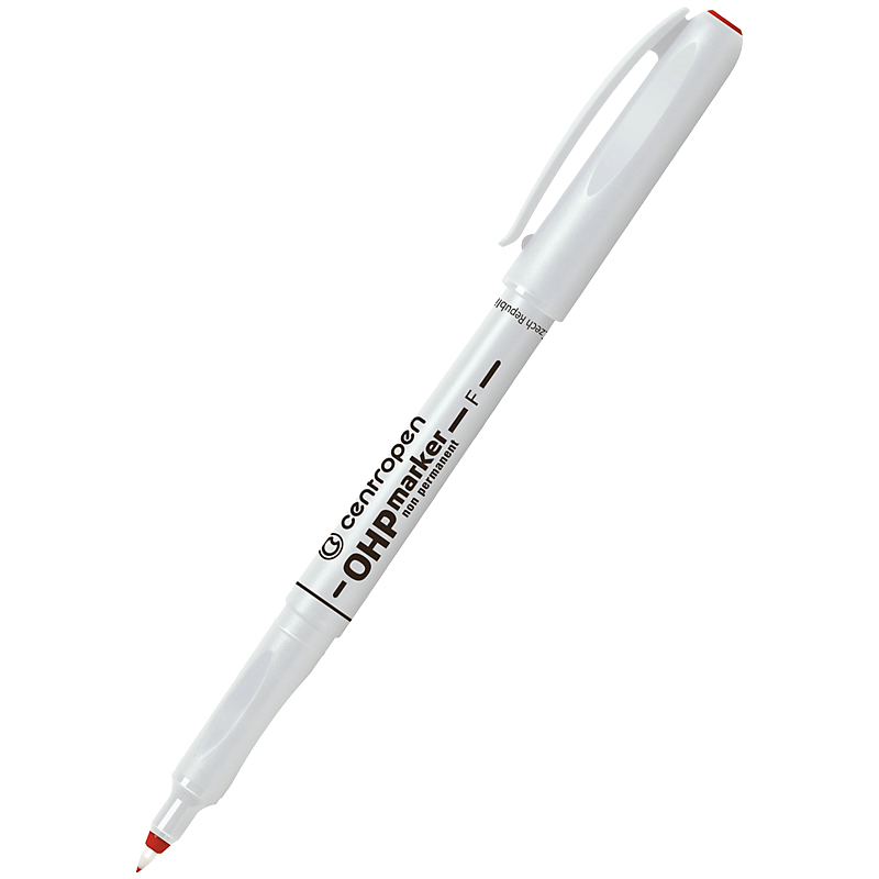 Маркер для пленок Non-Permanent ОНР 2646 F 0,6мм., красн. Centropen - фото 3