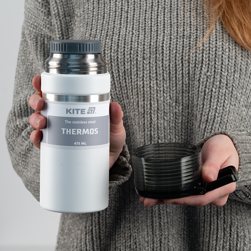 Термос Kite 473 мл., білий Kite - фото 5