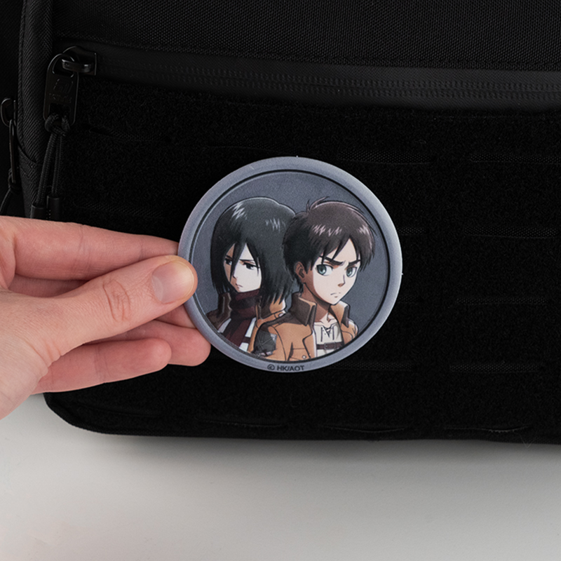 Бейдж на липучке 3011 Attack on Titan Kite - фото 8