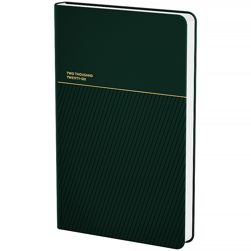 Щотижневик 2026 Partner Traces, 125*195мм, темно-зелений Axent - фото 2