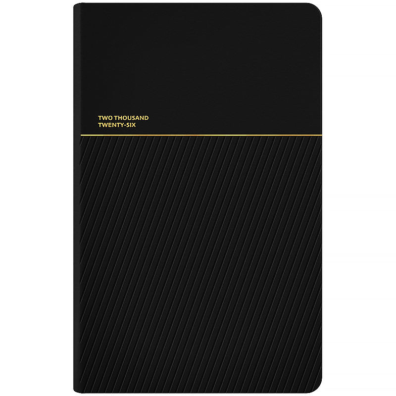 Щотижневик 2026 Partner Traces, 125*195мм, чорний Axent - фото 2
