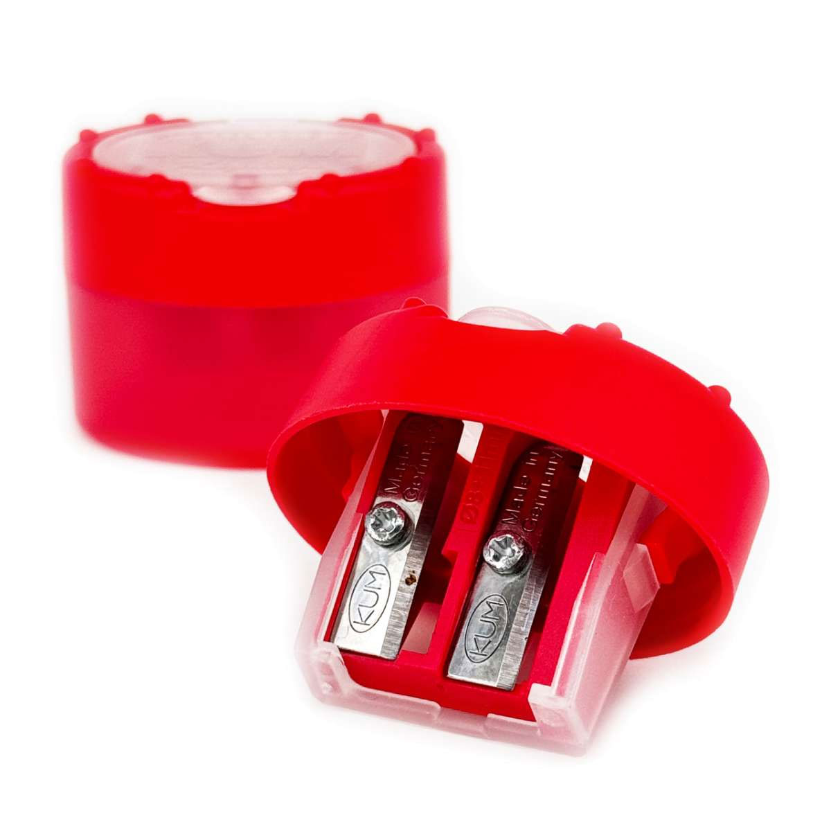 Точилка пластиковая с контейнером 