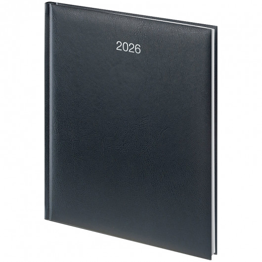 Щотижневик 2026 Бюро Miradur, срібне тиснення, чорний Brunnen - фото 2