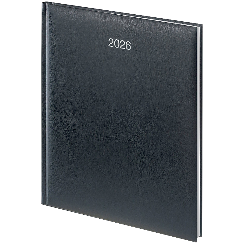 Щотижневик 2026 Бюро Miradur, срібне тиснення, чорний Brunnen - фото 2