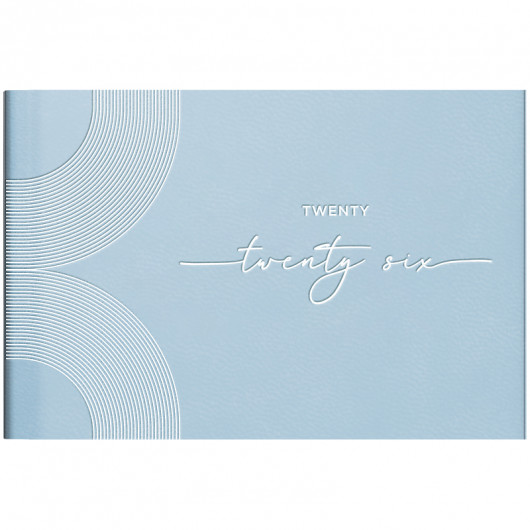 Щотижневик 2026 кишеньковий Torino Trend, блакитний Brunnen - фото 2