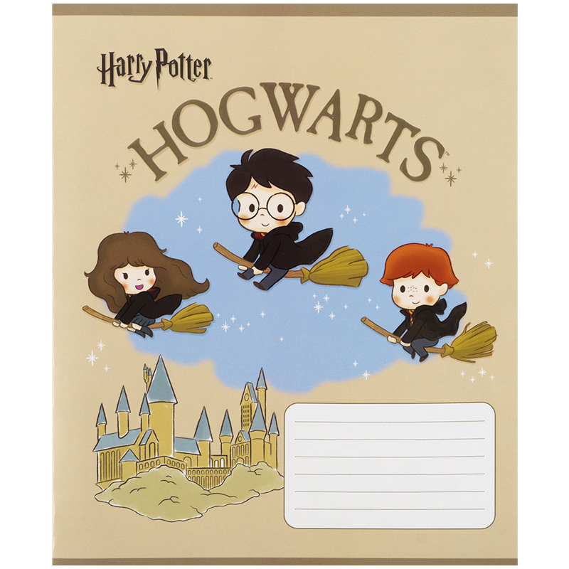 Зошит 12 арк., кос., УФ лак об'ємний, Harry Potter (HP25-235) Kite - фото 10