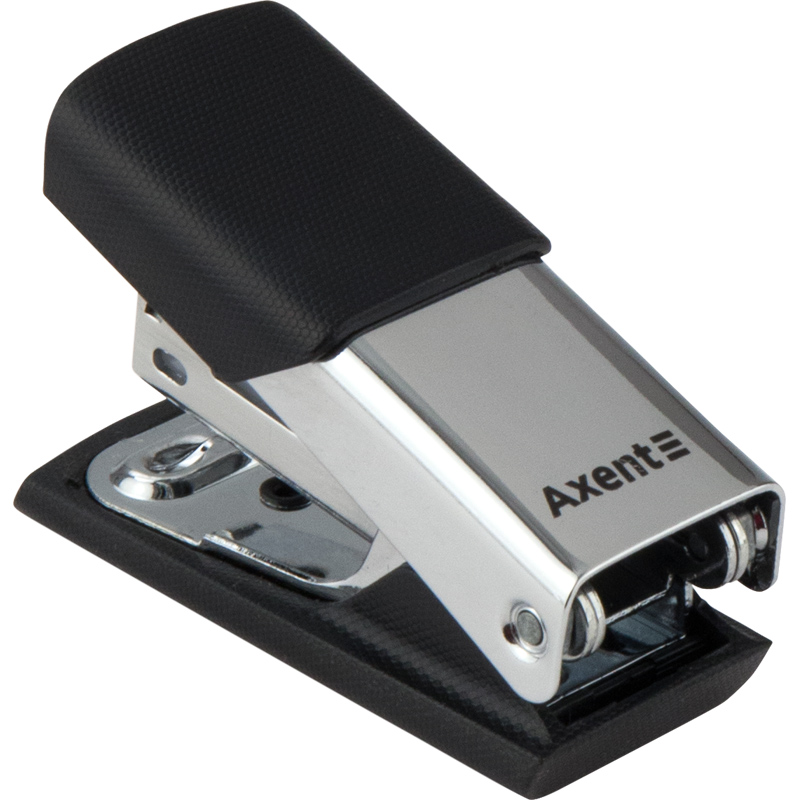 Степлер 24/6 Technic, 15л., глубина скрепления 23мм., метал., 4935-A хромирование Axent - фото 3