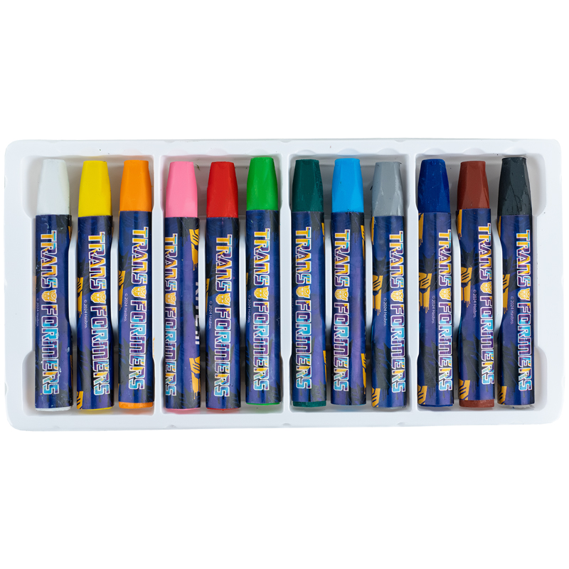 Пастель масляная 12 цветов Transformers TF24-071 Kite - фото 3