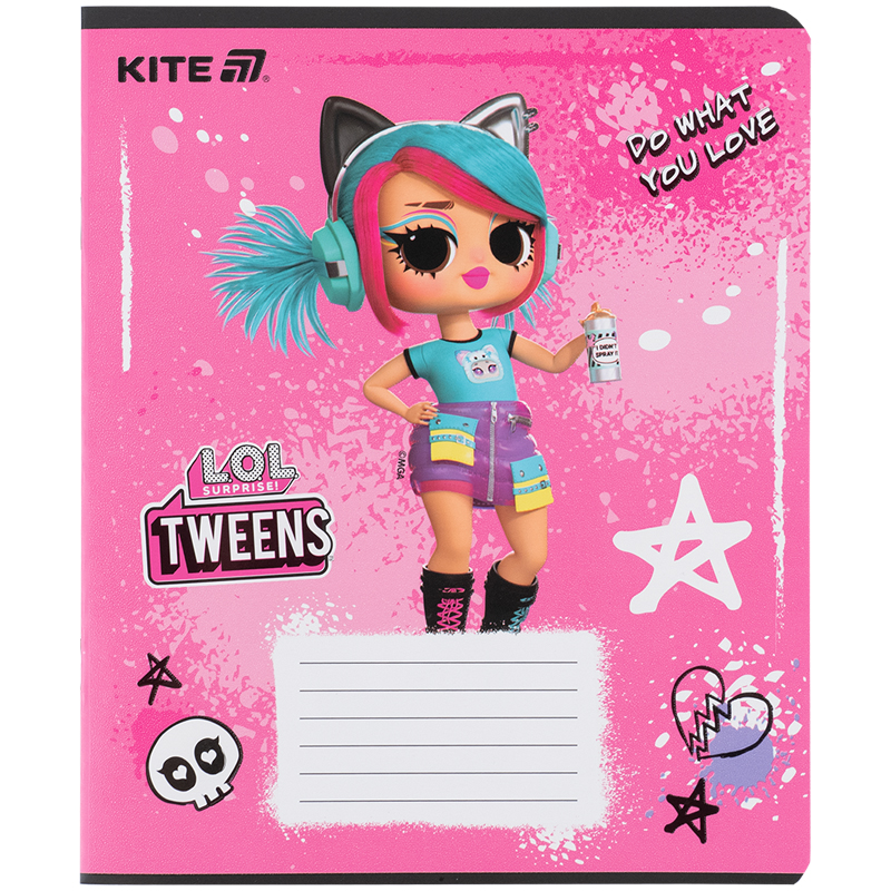 Тетрадь 12 лист., лин., гибр. лак + УФ лак, LO (LO25-234) Kite - фото 12