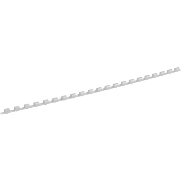 Пружини пластикові 6мм., скріплють до 25арк., 100шт/уп., біл. Axent - фото 1