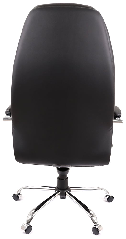 Кресло Луизиана MB (GB-242CC) (Кожа LC-A) черный АКЛАС - фото 6