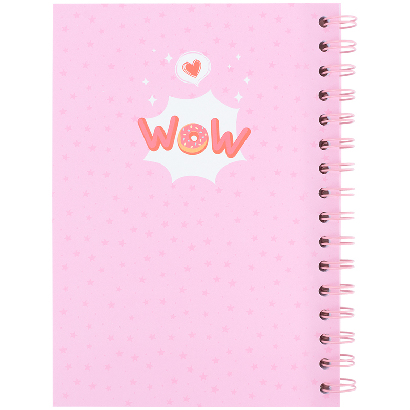 Блокнот на спирали картонная обложка, А5, 80 лист., кл., Cute 3 (K25-1911-3) Kite - фото 3