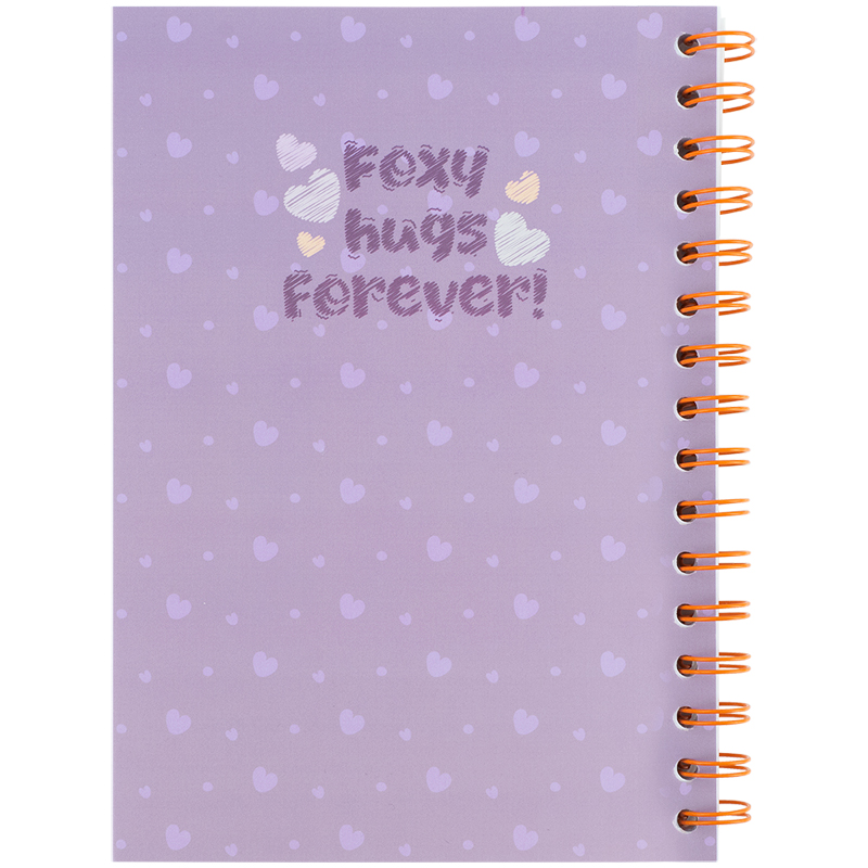 Блокнот на спіралі картонна обкладинка, А5, 80 арк., кл, Cute 4 (K25-1911-4) Kite - фото 3