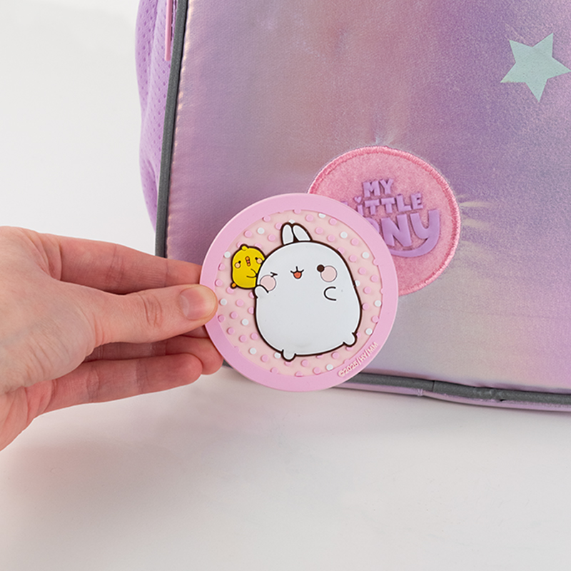 Бейдж на липучці 3011 Molang Kite - фото 5