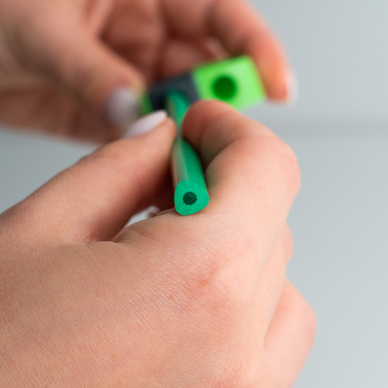 Карандаши цветные пластиковые, 12шт Kite Triangle Kite - фото 3