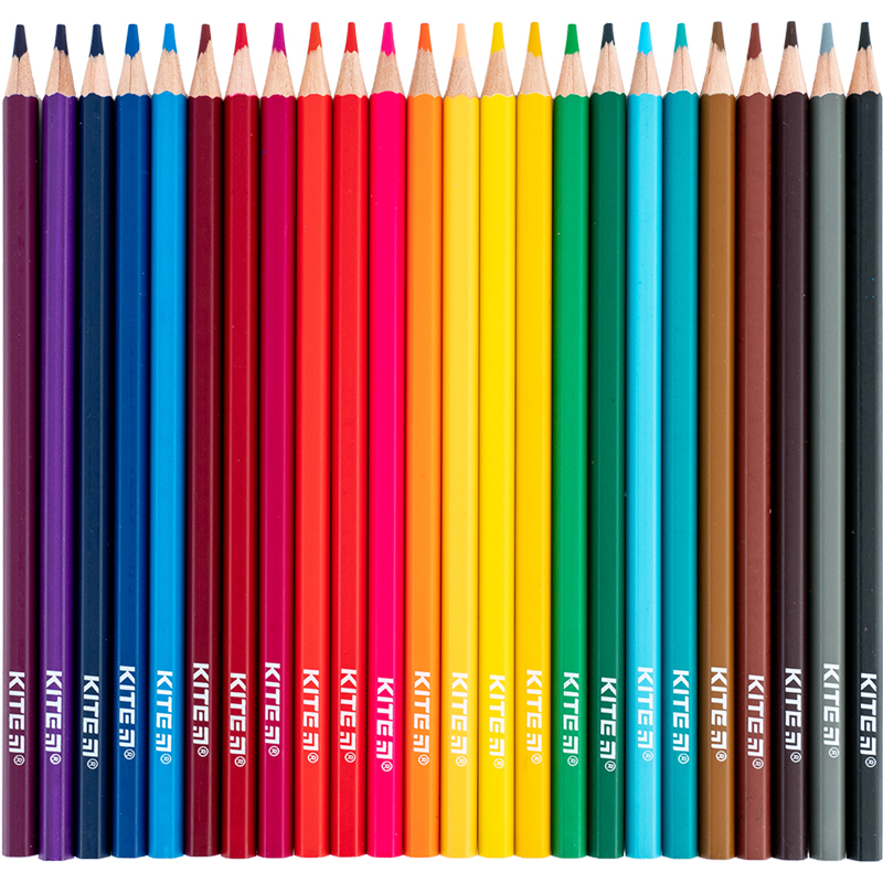 Карандаши цветные, 24 шт. Kite Classic Kite - фото 4