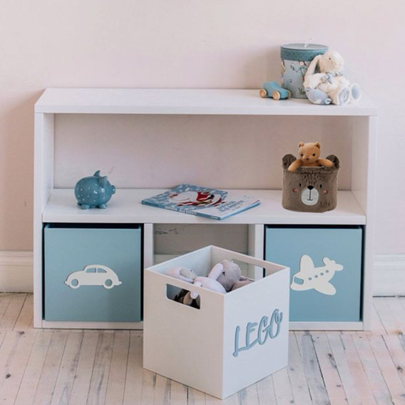 Корзина для хранения 3100 Sweet Bear 20х16 см, плюшевая Kite - фото 6