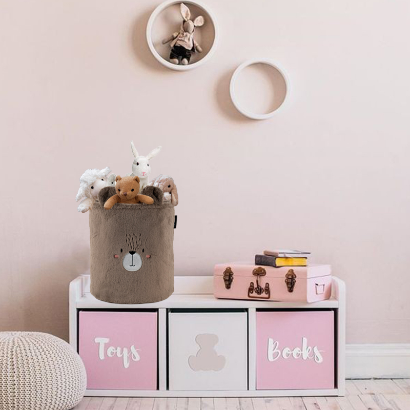 Кошик для зберігання 3100 Sweet Bear 30х35 см, плюшевий Kite - фото 7