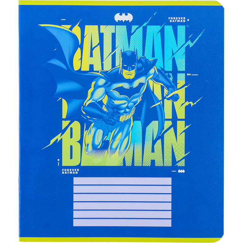 Тетрадь 18 лист., в кл., гибр. лак + УФ лак, DC Comics (DC24-236) Kite - фото 11