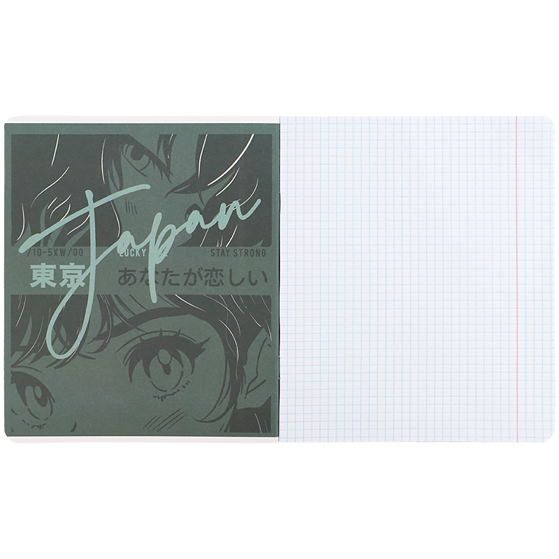 Тетрадь 18 лист., кл., гибр. лак + УФ лак, Kite Anime (K25-236-1) Kite - фото 15