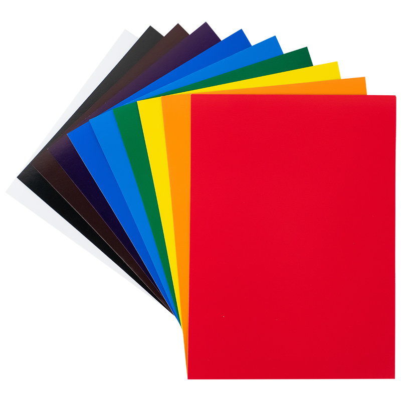 Картон цветной одност. А5 (10 л/ 10 цв), скоба, Kite Kite - фото 4