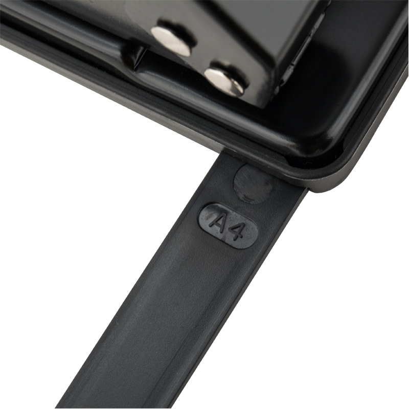 Дырокол на 2 отверстия, до 20 листов D3520, металлический, черн. Axent Delta - фото 3