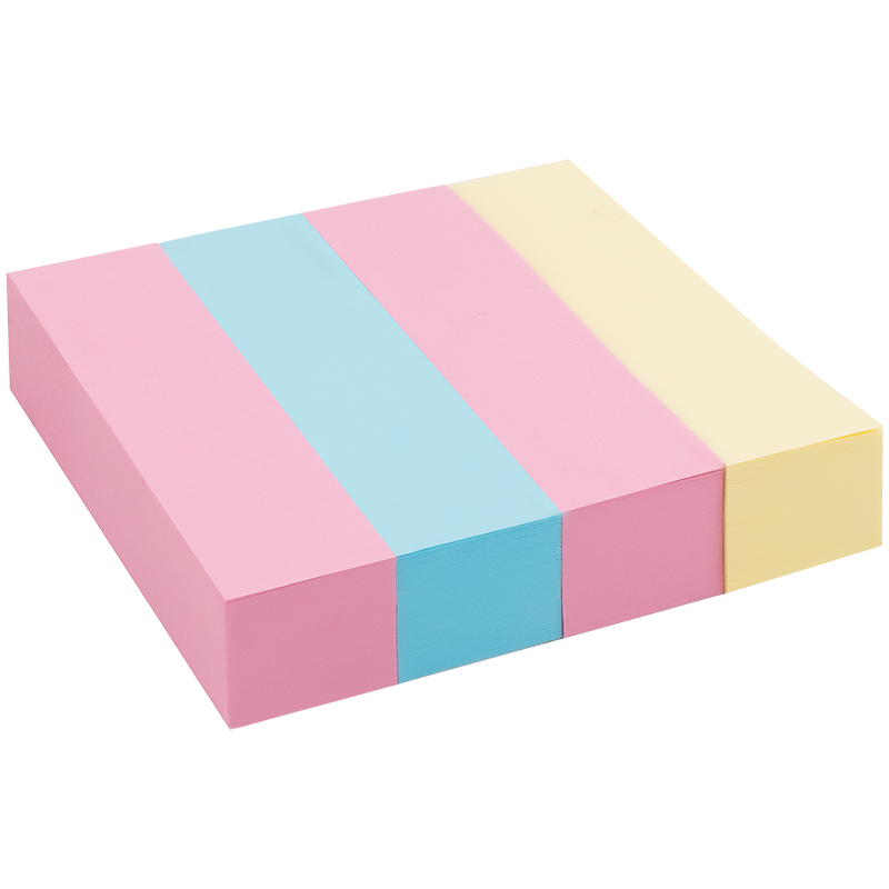 Закладки паперові 12х51мм., 400шт., 4 кольори по 100 арк., пастель Axent Delta - фото 2