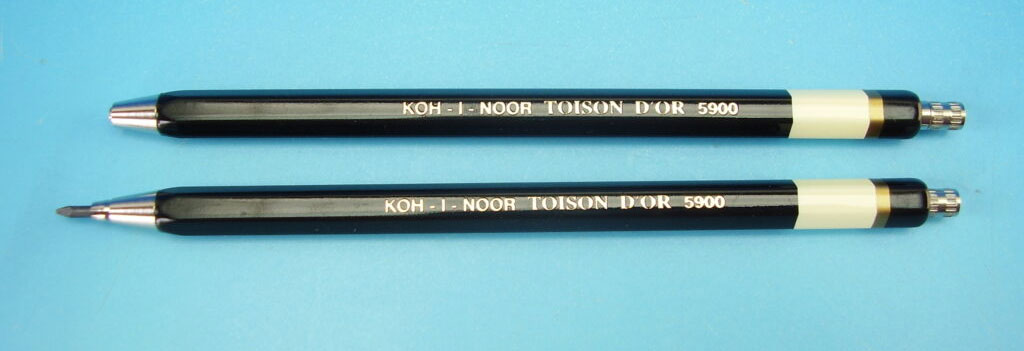 Олівець цанговий 2,0мм., Toison D'or 5900, металевий корпус Koh-i-noor - фото 3