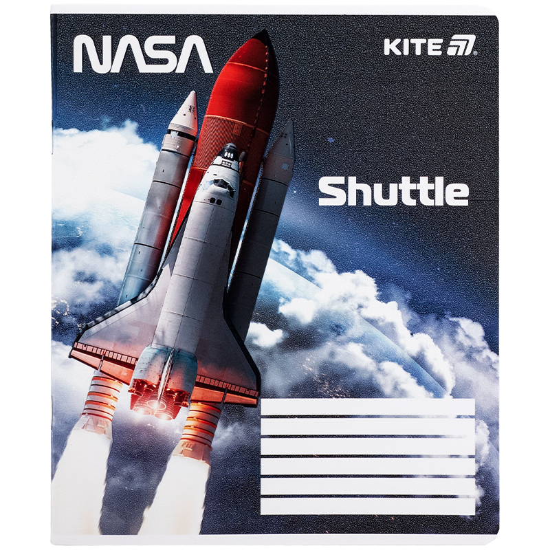 Тетрадь 18 лист., кл., гибр. лак + УФ лак, NASA (NS25-236) Kite - фото 11