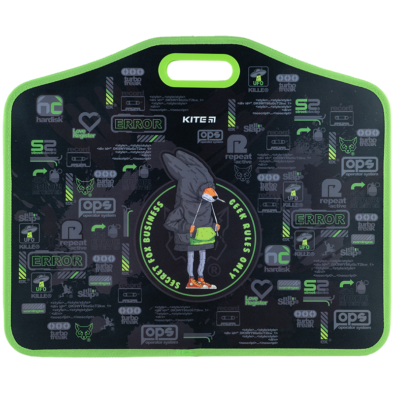 Портфель на липучках, 1 отдел., A3, Fox Rules Kite - фото 2