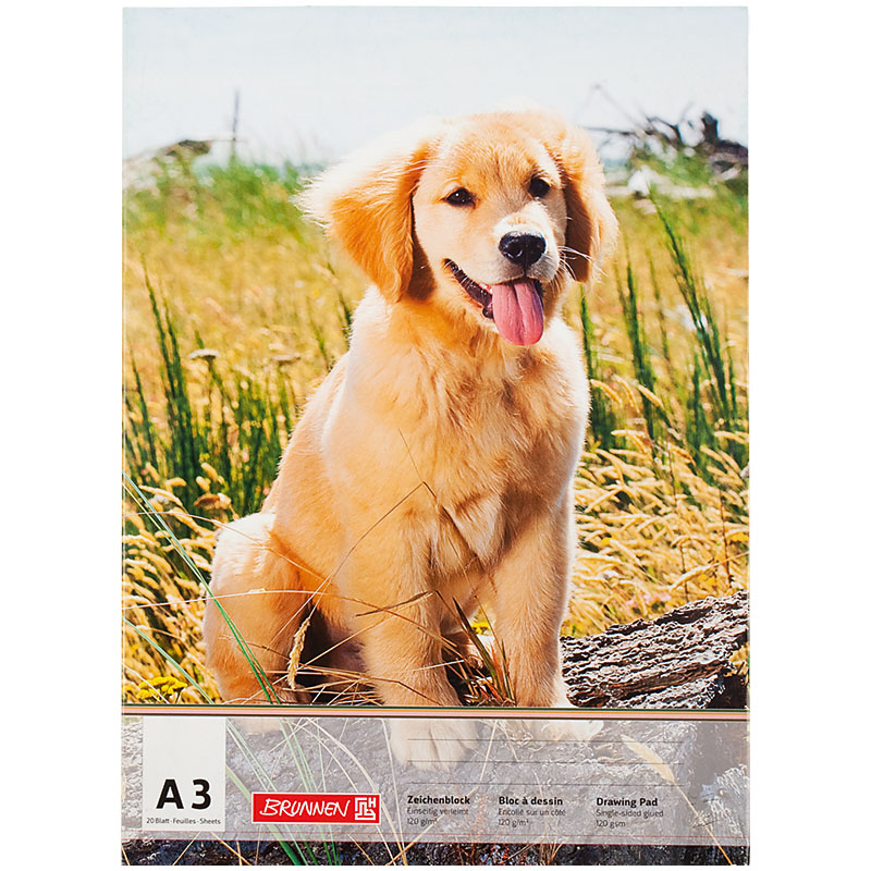 Альбом-склейка для рисования А3, 20 листов, 100 г/м2 Brunnen - фото 7