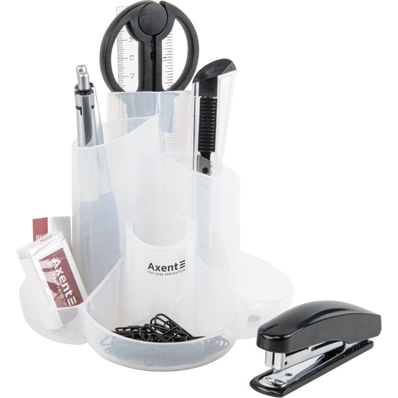 Набір настільний Cascade, в коробці, білий Axent - фото 2