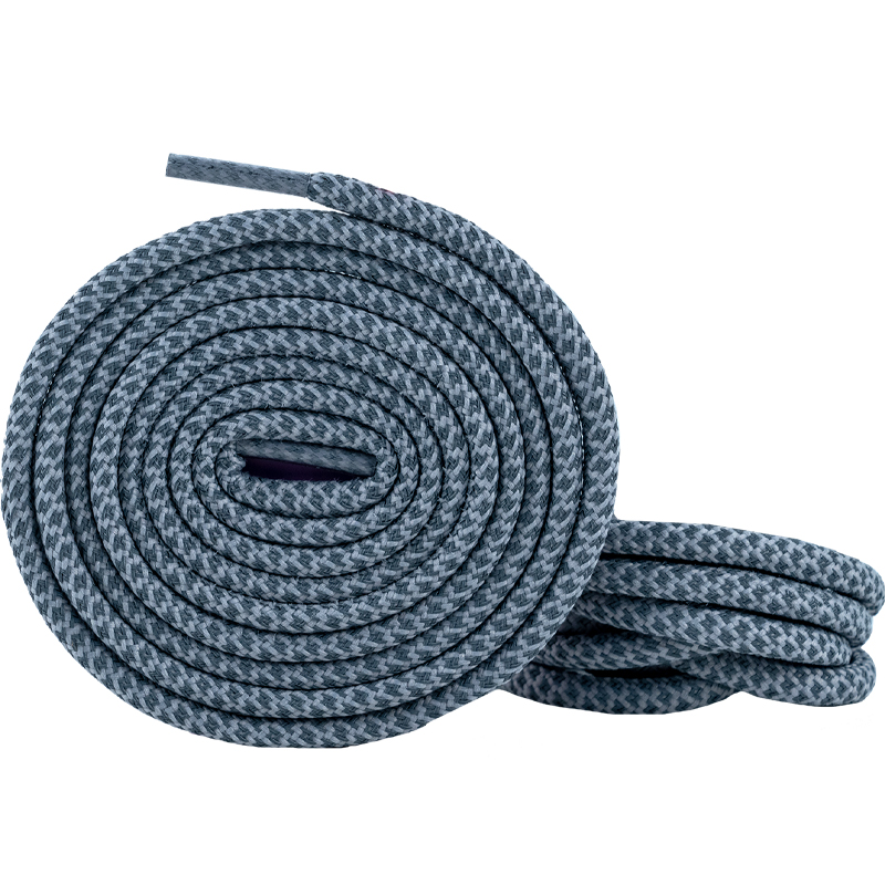 Шнурки для обуви светоотражающие, серый Kite - фото 3