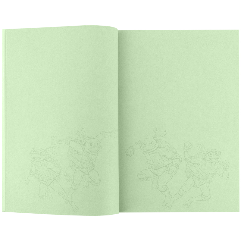 Блокнот, термобіндер А5, 64 арк., Ninja Turtles-2 (NT25-193-2) Kite - фото 3