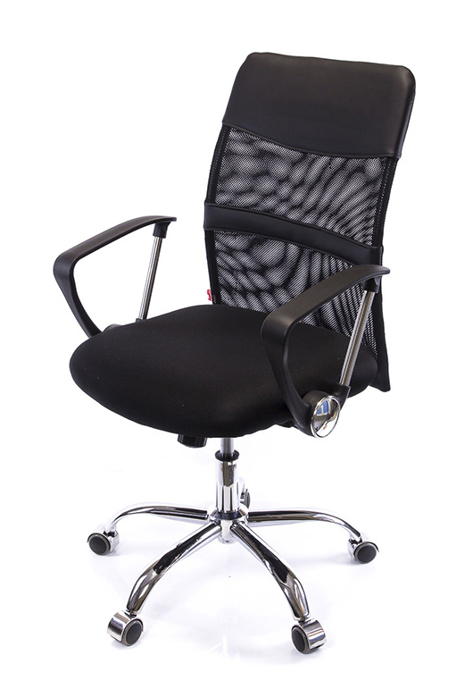 Кресло для персонала Вист CH TILT, черн. АКЛАС - фото 4