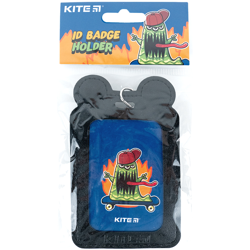 Бейдж на шнурку вертикальний, чорний Kite - фото 6