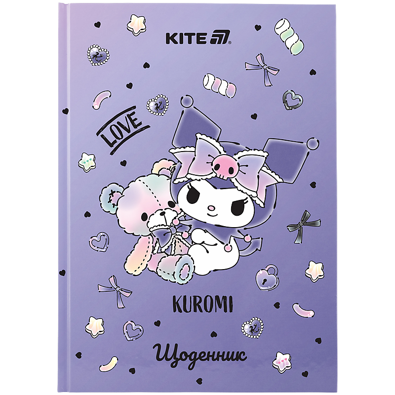 Щоденник шкільний, тверда обкладинка, Hello Kitty-4 (HK25-262-4) Kite - фото 1