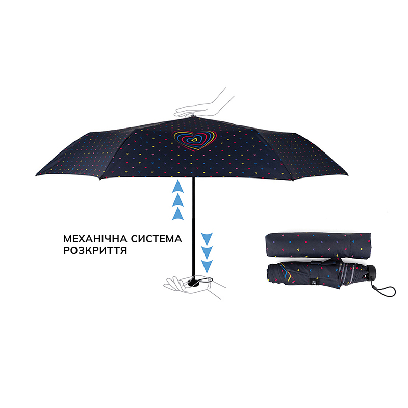 Зонт Kite детский 2999-2 Hearts Kite - фото 3