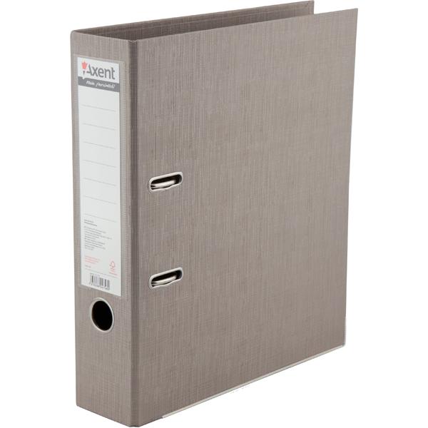 Регистратор 7,5см. А4 (PP двустороннее покрытие) Prestige, розов. золот. Axent - фото 3