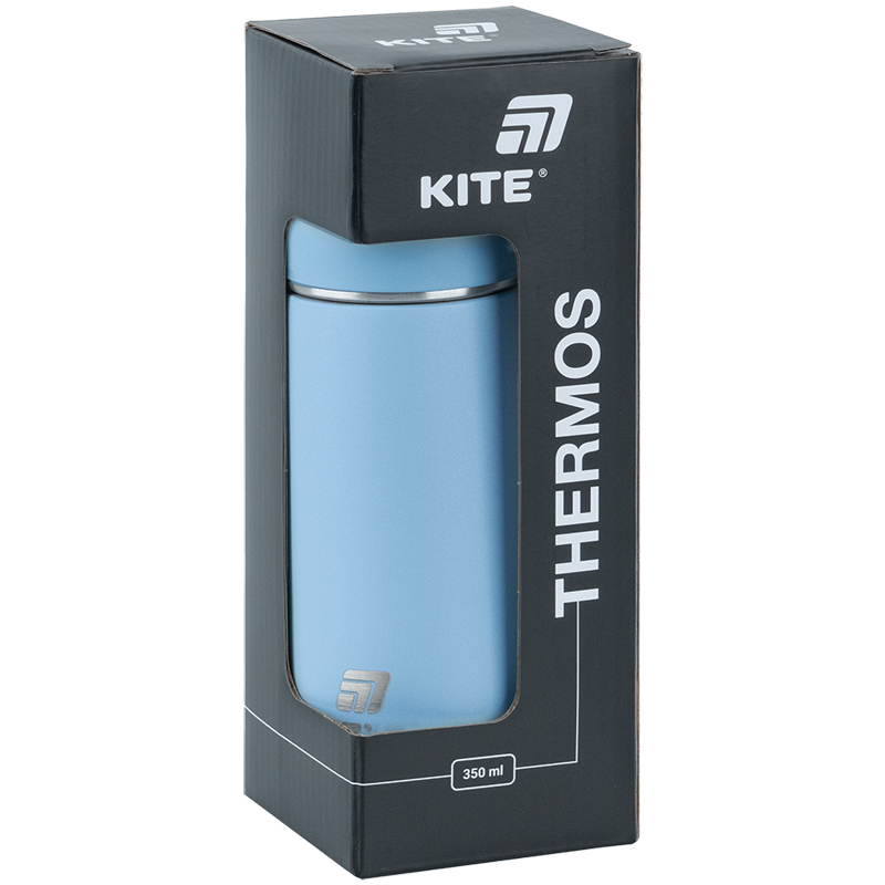 Термос, 350 мл, блакит. (K25-1223-2) Kite - фото 4