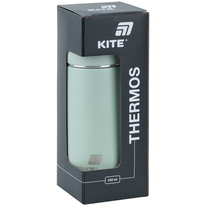 Термос, 350 мл, зеленый (K25-1223-4) Kite - фото 4