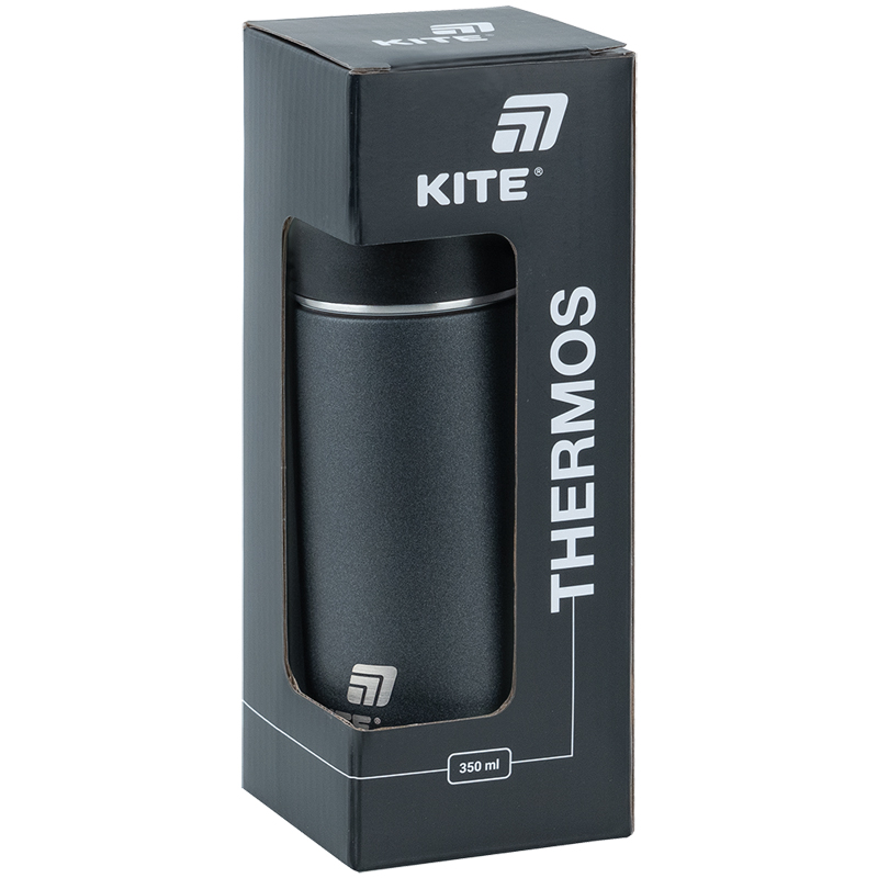 Термос, 350 мл, чорн. (K25-1223-1) Kite - фото 4