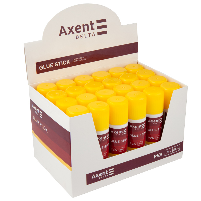Клей-олівець PVA, 21г. D7133 Axent - фото 2