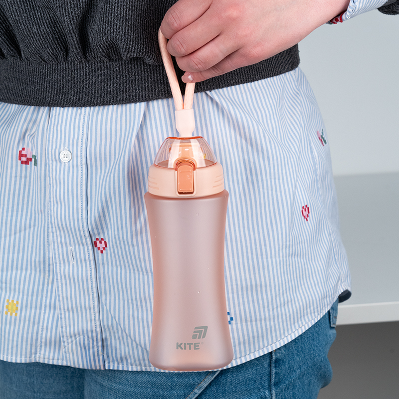 Пляшечка для води, 500 мл, рожева (K25-1215-3) Kite - фото 5