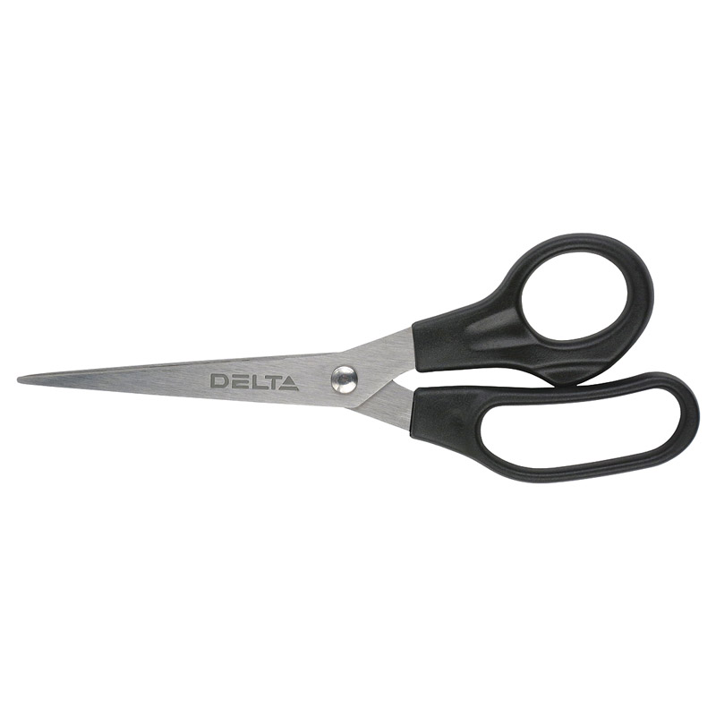 Ножницы, 18см. D6211, черные Axent Delta - фото 2