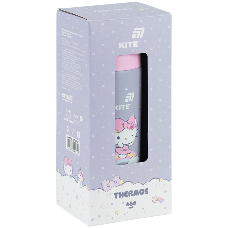 Термос, 480 мл, Hello Kitty-1 (HK25-312-1) Kite - фото 6