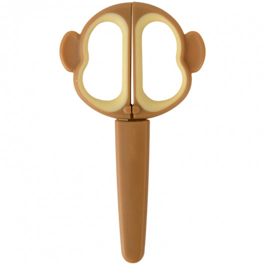 Ножиці  дитячі в футлярі, 13см Monkey Kite - фото 1