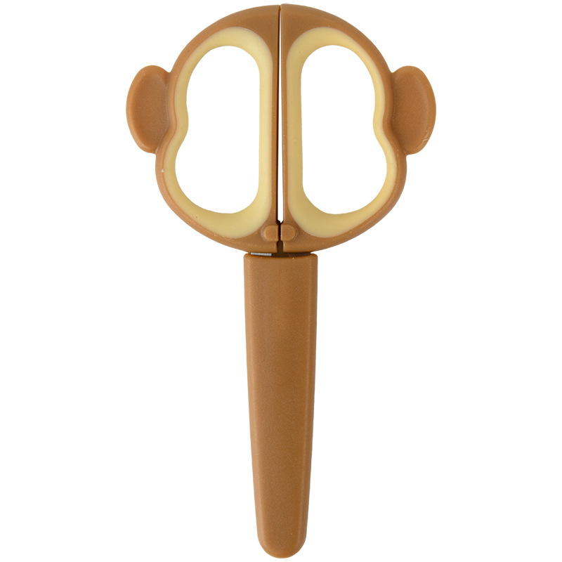 Ножиці  дитячі в футлярі, 13см Monkey Kite - фото 1