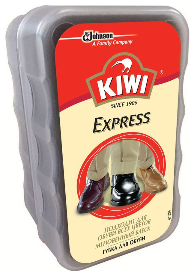 Губка для гладкой кожи бесцветная Kiwi - фото 1